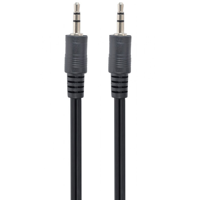 Аудио-кабель Cablexpert 3.5 мм - 3.5 мм (M/M), 1.2 м, Black (CCA-404)