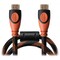 Фото - Кабель Grand-X HDMI - HDMI (M/M), 1.5 м, Black-Orange (HDN-HDN-4K) | click.ua
