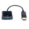 Фото - Переходник Atcom DisplayPort - VGA (M/F), 0.1 м, Black (16851) | click.ua