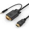 Фото - Кабель Cablexpert HDMI - VGA+3.5 мм V 1.4 (M/M), 1.8 м, черный (A-HDMI-VGA-03-6) пакет | click.ua