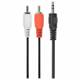 Аудіо-кабель Cablexpert 3.5 мм - 2хRCA (M/M), 2.5 м, Black (CCA-458-2.5M)