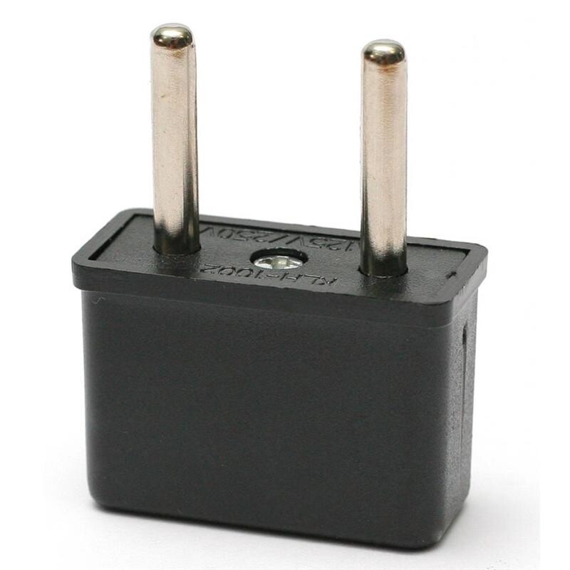 Адаптер PowerPlant US - EU Black (DV00DV0022)