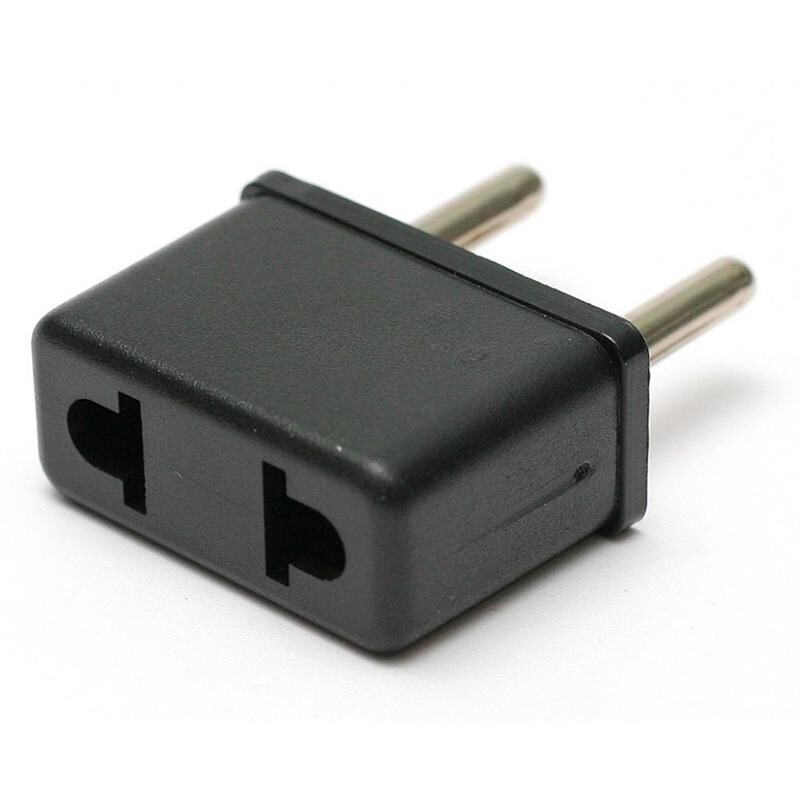 Адаптер PowerPlant US - EU Black (DV00DV0022)