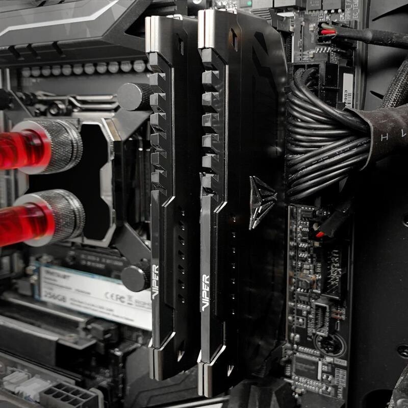 Модуль пам`ятi DDR4 2х8GB/3733 Patriot Viper Steel Gray (PVS416G373C7K)