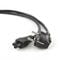 Фото - Кабель силовой Cablexpert (PC-186-ML12-1M) CEE7/7-C5, 1 м, VDE, 3х0.75 мм, с заземлением, черный | click.ua