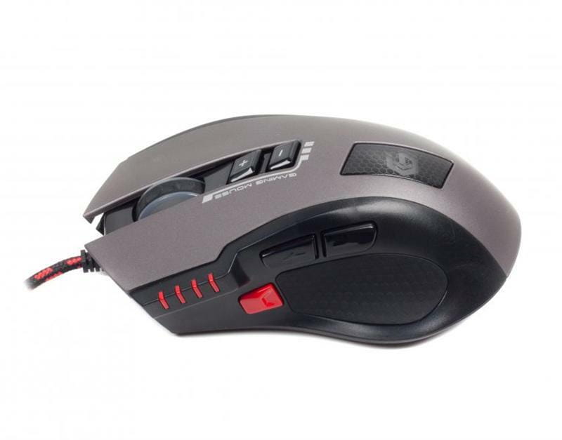 Мышь Gembird MUSG-004 Black, Grey USB