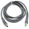 Фото - Кабель PowerPlant Coilded RJ45 to RS232 USB (CA911905), 1 м, серый | click.ua