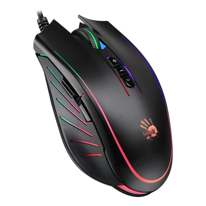 Мышь A4Tech Q81 Bloody Neon XGlide Curve Black