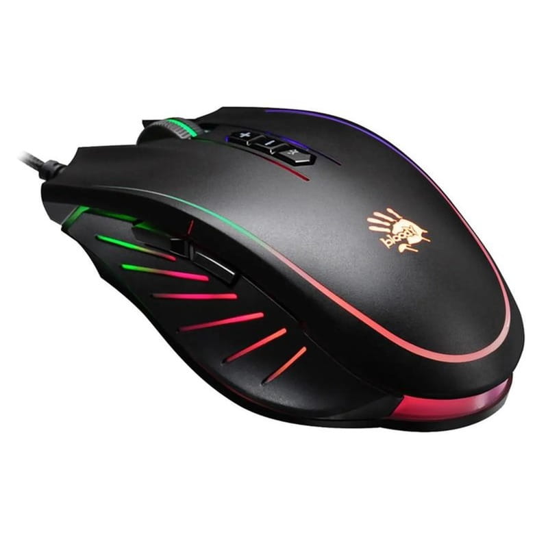 Мышь A4Tech Q81 Bloody Neon XGlide Curve Black