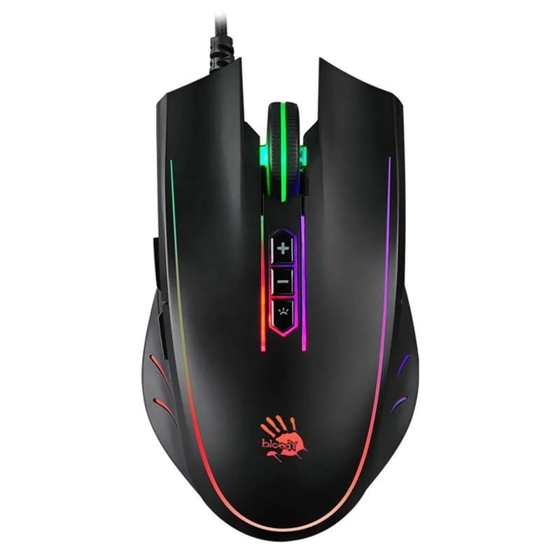 Миша Q81 Bloody Neon XGlide Curve Black