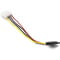 Фото - Кабель живлення PowerPlant (CA910953) Molex - SATA, 0.15 м | click.ua