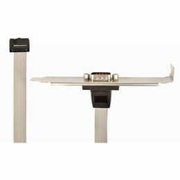 Планка Cablexpert CCDB9RECEPTACLE COM-port DB9 повнопрофільна, 0.25 м