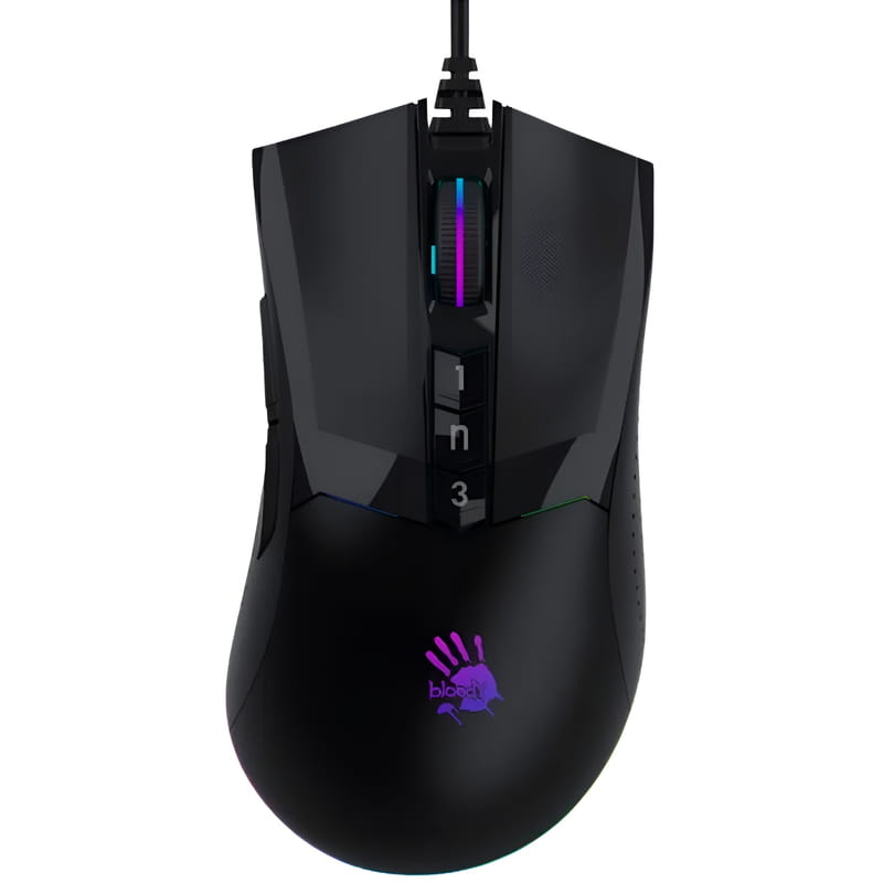 Миша A4Tech Bloody W90 Max Stone Black