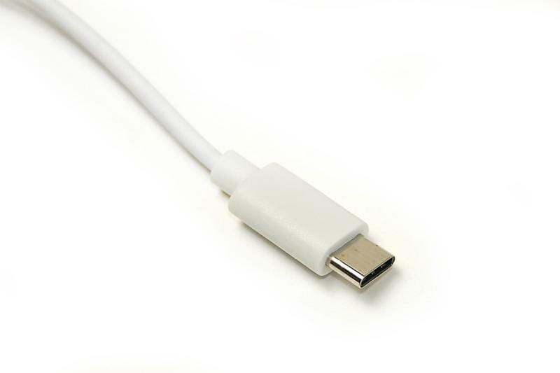 Адаптер PowerPlant USB Type-C - RJ45 (M/F), 0.12 м, White (DV00DV4067)