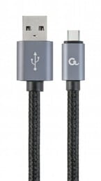 Кабель Cablexpert USB - USB Type-C V 2.0 (M/M), 1.8 м, черный (CCB-mUSB2B-AMCM-6)