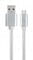 Фото - Кабель Cablexpert USB - USB Type-C (M/M), 1.8 м, серебристый (CCB-mUSB2B-AMCM-6-S) | click.ua