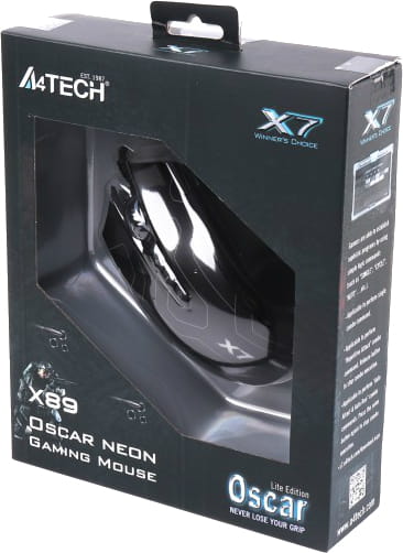 Мышь A4Tech X89 Black