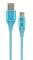 Фото - Кабель Cablexpert USB - USB Type-C V 2.0 (M/M), 2 м, Blue/White (CC-USB2B-AMCM-2M-VW) | click.ua