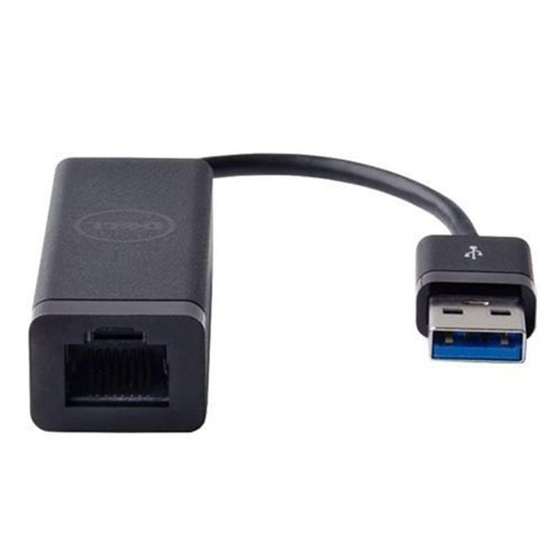 Адаптер Dell USB3.0-RJ-45 Black (470-ABBT)