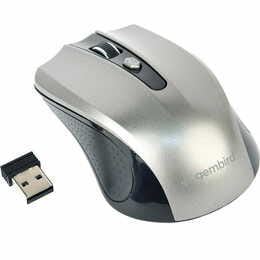 Мышь беспроводная Gembird MUSW-4B-04-BG Black/Grey USB