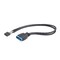 Фото - Кабель Cablexpert USB 2.0 9-pin - USB 3.0 19-pin (F/M), 0.15 м, внутренний, черный (CC-U3U2-01) | click.ua