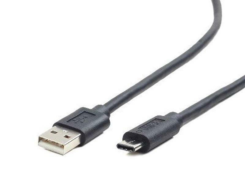 Кабель Cablexpert USB - USB Type-C (M/M), 1.8 м, премиум, черный (CCP-USB2-AMCM-6)