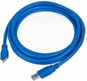 Кабель Gembird USB - micro USB Type-B V 3.0 (M/M), 3 м, синий (CCP-mUSB3-AMBM-10)