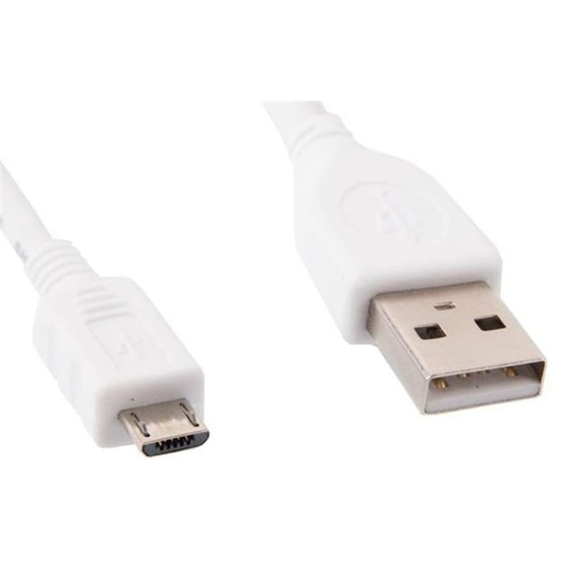 Кабель Cablexpert USB - micro USB V 2.0 (M/M), Premium, 1 м, белый (CCP-mUSB2-AMBM-W-1M)
