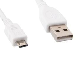 Кабель Cablexpert USB - micro USB V 2.0 (M/M), Premium, 1 м, белый (CCP-mUSB2-AMBM-W-1M)