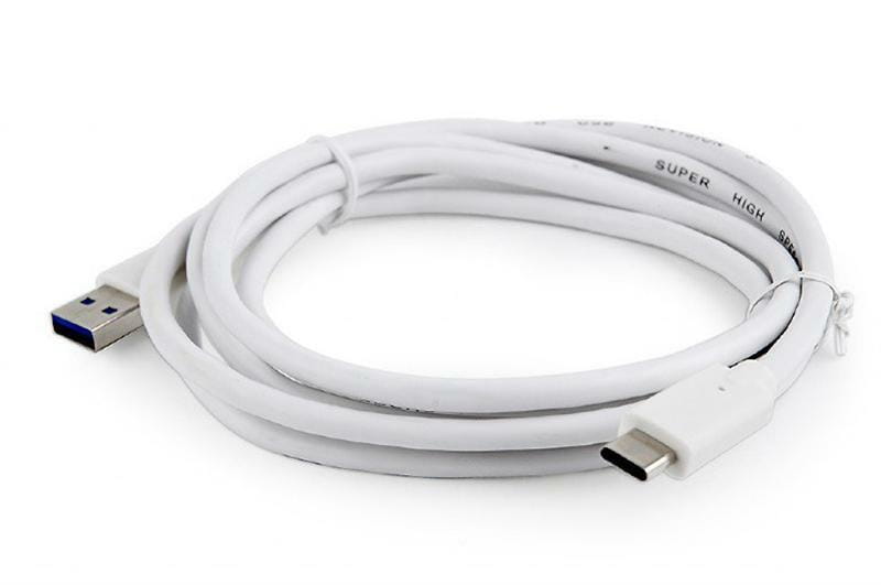 Кабель Cablexpert USB - USB Type-C V 3.0 (M/M), 1.8 м, белый (CCP-USB3-AMCM-6-W)