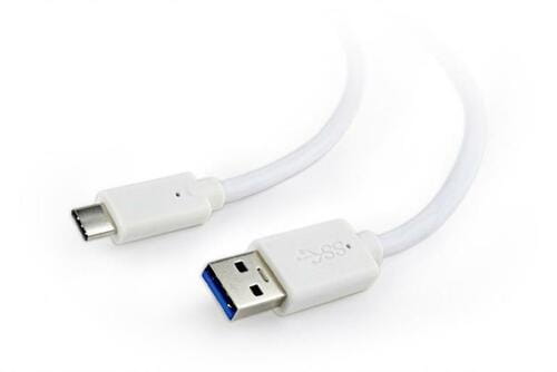 Фото - Кабель Cablexpert   USB - USB Type-C V 3.0 , 0.5 м, преміум, білий (CCP (M/M)