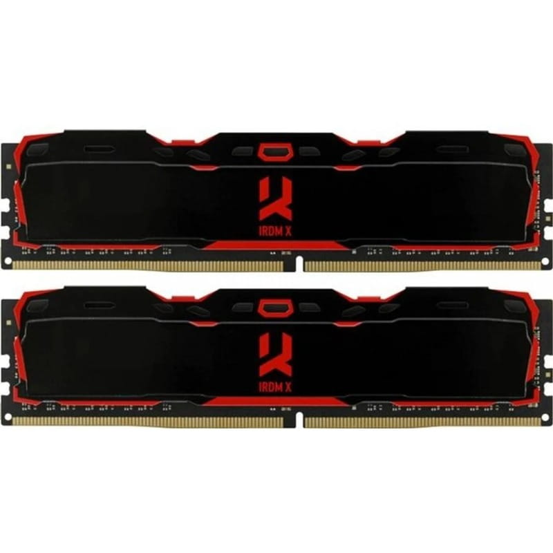 Модуль памяти DDR4 2x8GB/3200 Goodram Iridium X Black (IR-X3200D464L16SA/16GDC)