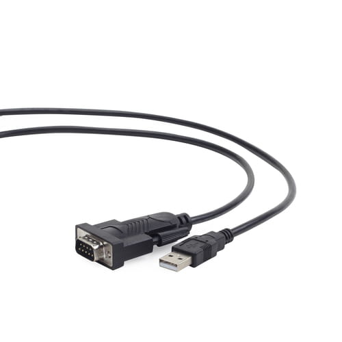 Фото - Кабель Cablexpert   USB - COM (M/M), 1.5 м, чорний  UAS-DB9M-02 (UAS-DB9M-02)