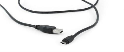 Photos - Cable (video, audio, USB) Cablexpert Кабель  USB - micro USB V 2.0 , 1.8 м, чорний (CC-USB2-AMmD (M/M)