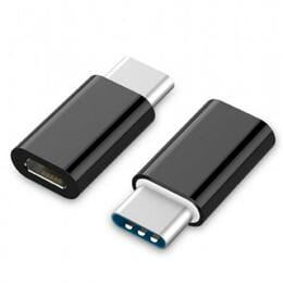 Адаптер Cablexpert (A-USB2-CMmF-01) USB Type-C - Micro USB, черный
