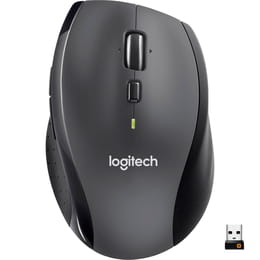 Мышь беспроводная Logitech M705 Marathon Black лазерная (910-001949)