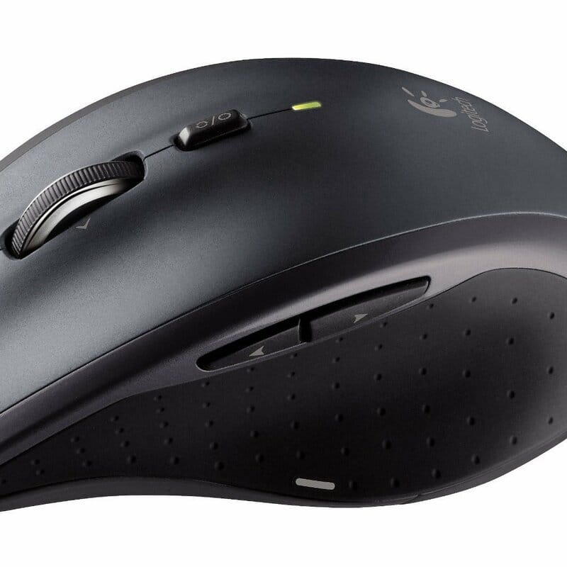 Мышь беспроводная Logitech M705 Marathon Black лазерная (910-001949)