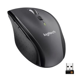 Мышь беспроводная Logitech M705 Marathon Black лазерная (910-001949)