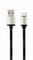 Фото - Кабель Cablexpert USB - USB Type-C V 2.0 (M/M), 2.5 м, Black (CCP-USB2-AMCM-2.5M) | click.ua