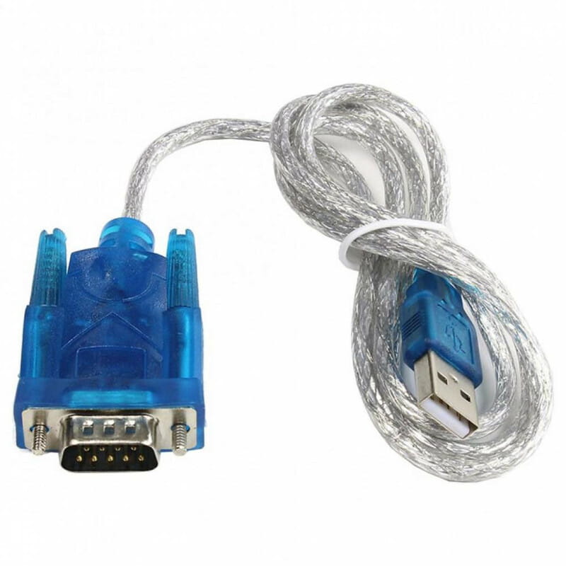 Кабель Atcom USB - COM (M/M) Blue/Silver (17303)