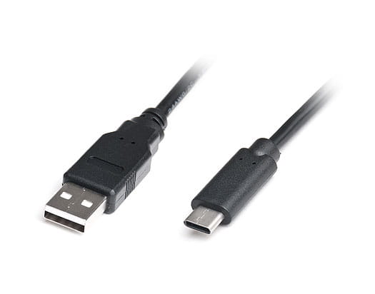 Кабель REAL-EL USB - USB Type-C V 2.0 (M/M), 1 м, черний (EL123500016)