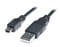 Фото - Кабель REAL-EL USB - mini USB V 2.0 (M/M), 1.8 м, чорний (EL123500006) | click.ua