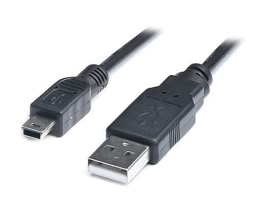Фото - Кабель REAL-EL   USB - mini USB V 2.0 (M/M), 1.8 м, чорний  EL1 (EL123500006)