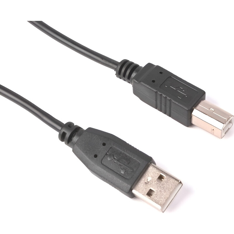 Кабель Maxxter USB - USB Type-B V 2.0 (M/M), 3 м, чорний (U-AMBM-10)