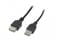Фото - Кабель Maxxter USB - USB V 2.0 (M/F), 1.8 м, черный (U-AMAF-6) | click.ua