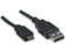 Фото - Кабель Atcom USB - micro USB V 2.0 (M/M), 0.8 м, черный (9174) пакет | click.ua
