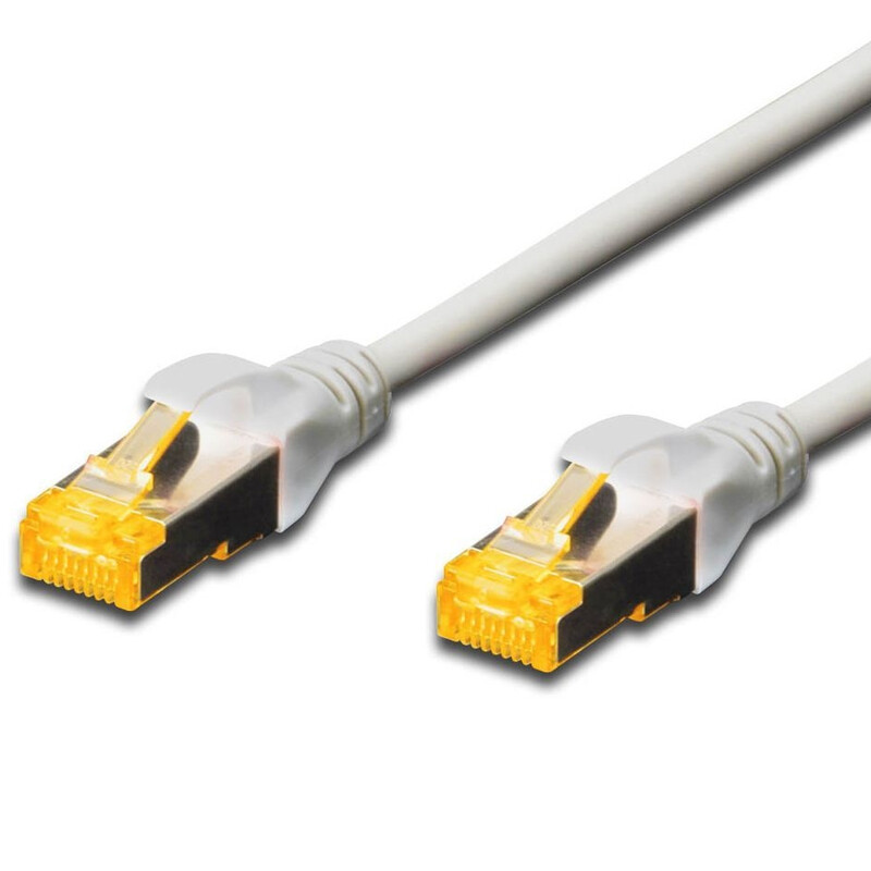 Патч-корд Digitus CAT 6a S-FTP, 2м, AWG26/7 сірого кольору (DK-1644-A-020)