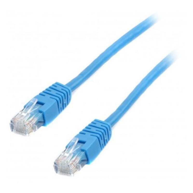 Патч-корд UTP Cablexpert (PP6U-0.5M/B) літий, 50u штекер із засувкою, 0.5 м, синій