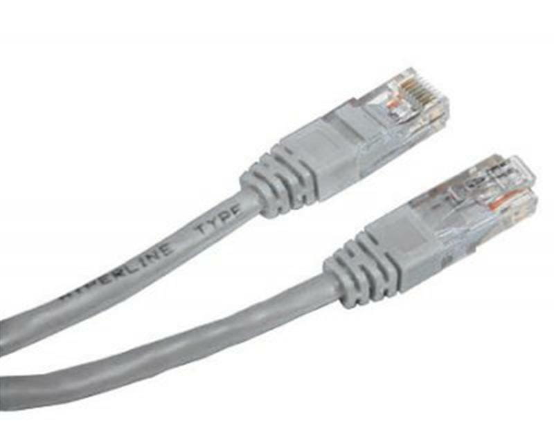 Патч-корд UTP Cablexpert (PP12-30M) літий, 50u "штекер із засувкою, 30 м, сірий
