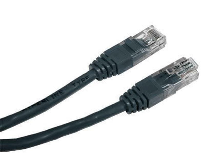 Патч-корд UTP Cablexpert (PP12-1.5M/BK) літий, 50u "штекер із засувкою, 1.5 м, чорний